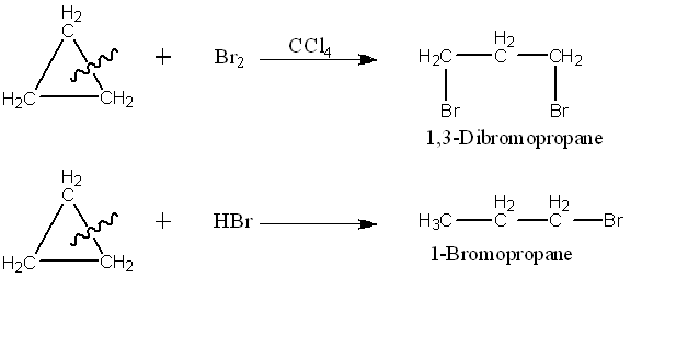 cyclopropane reactions